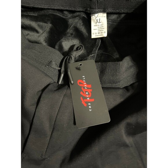 THE GYM PEOPLE Mens' Fleece Joggers Pants Size XL Black New With Tag - Picture 9 of 9